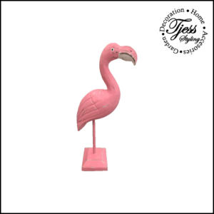 flamingo decoratie hout roze